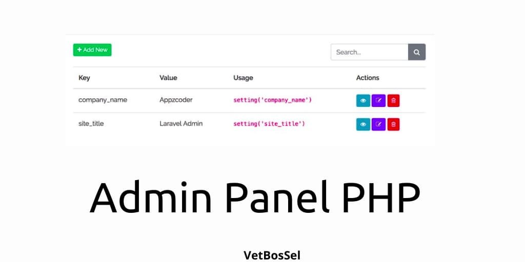 Read more about the article Admin Panel PHP Source Code