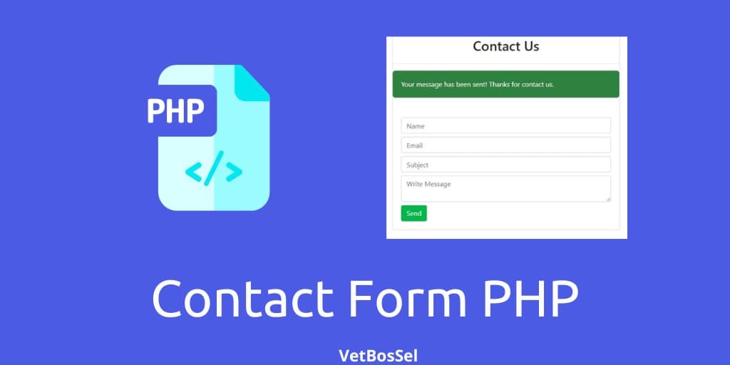 Read more about the article Contact Form with PHP Mail Function