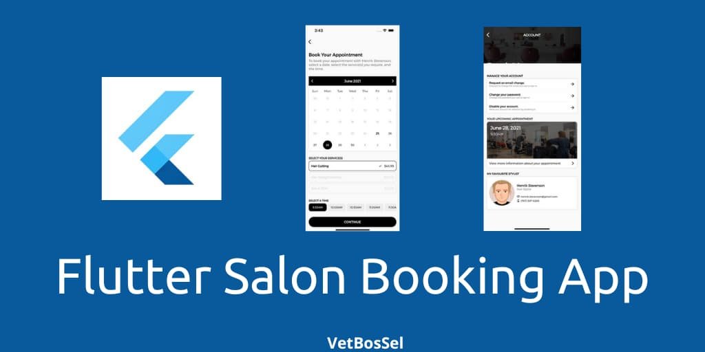 Read more about the article Flutter Salon Booking App