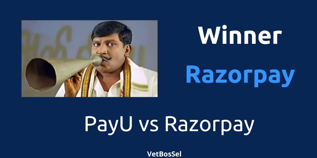 Read more about the article PayU vs Razorpay Payment Gateway