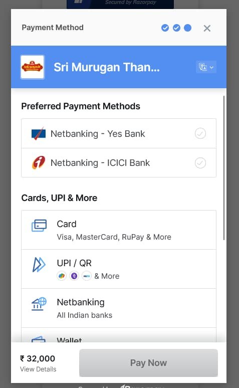 upi payment method android app