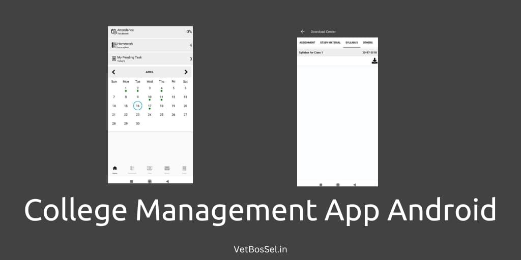 Read more about the article College Management App Android Studio