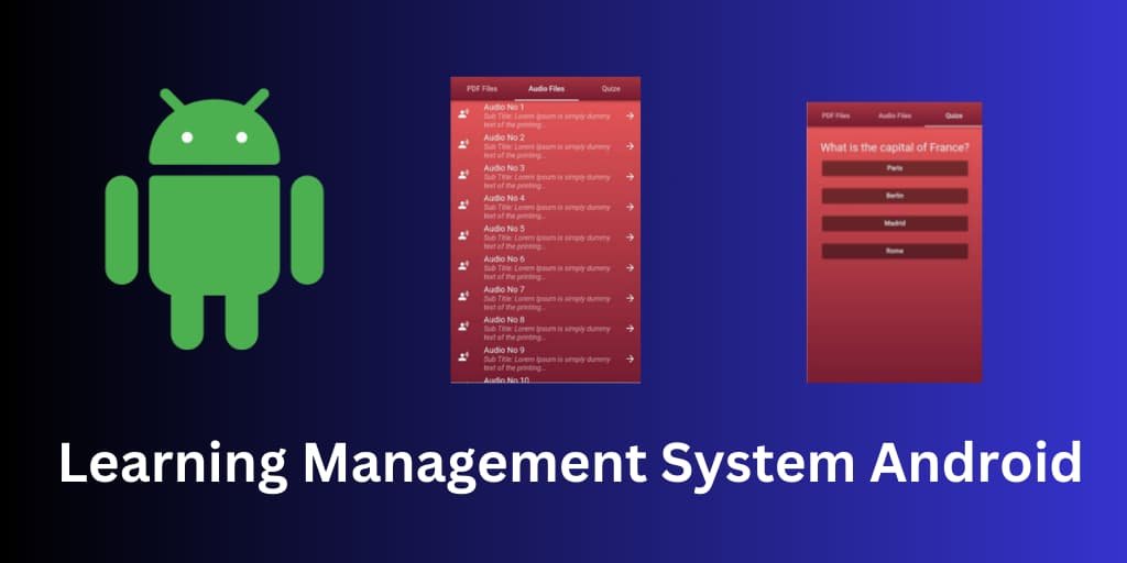 Read more about the article Learning Management System Android Studio App Source Code