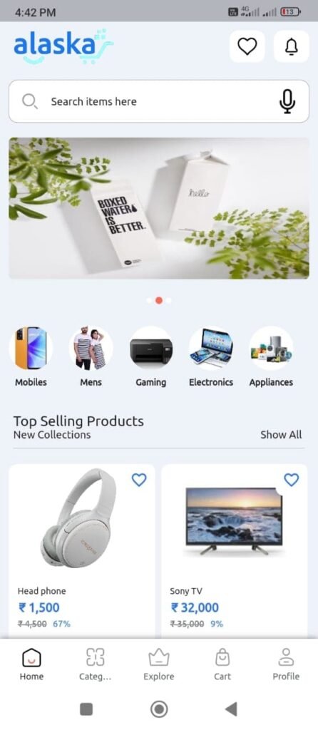 ecommerce android app